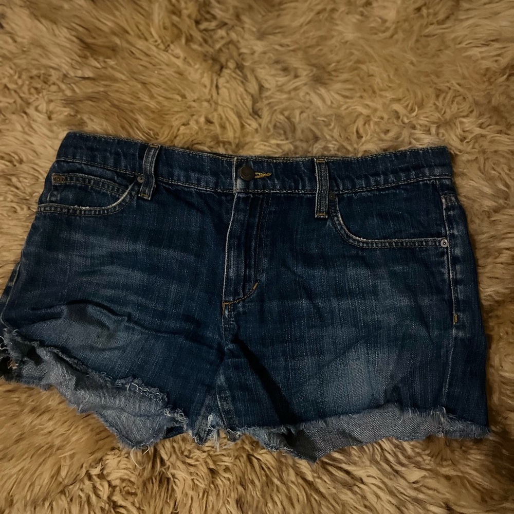 Joe's Jeans Dark Blue Jean Shorts
